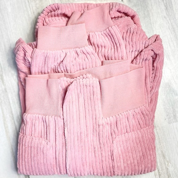 🌈🌼HP🌈🌼Dusty Pink Faux Corduroy Jacket - Picture 7 of 8
